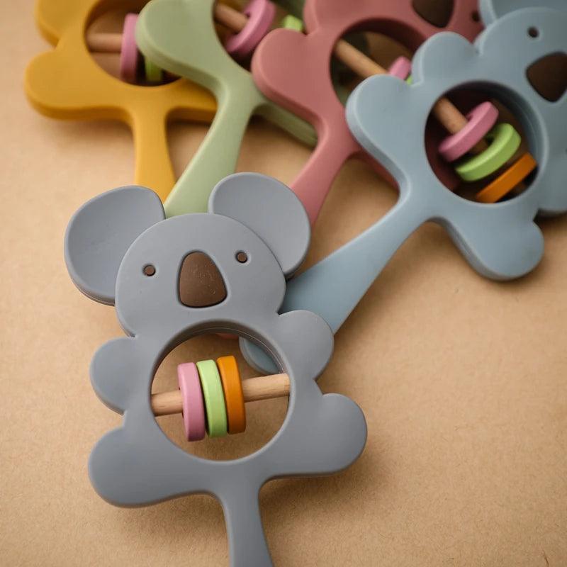 Mordedor de Silicone Koala para Bebês