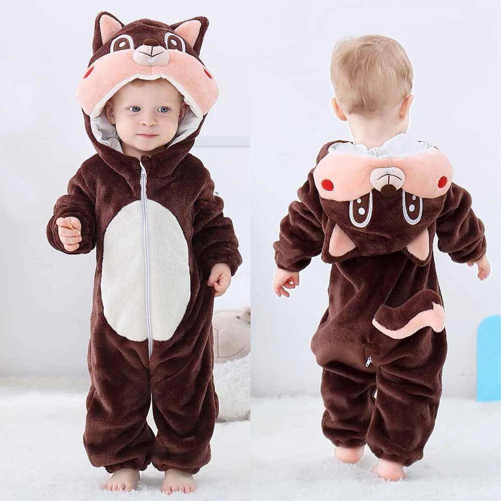 Macacão para Bebês ESTILO FOFURA - Com Estampas de Bichinhos
