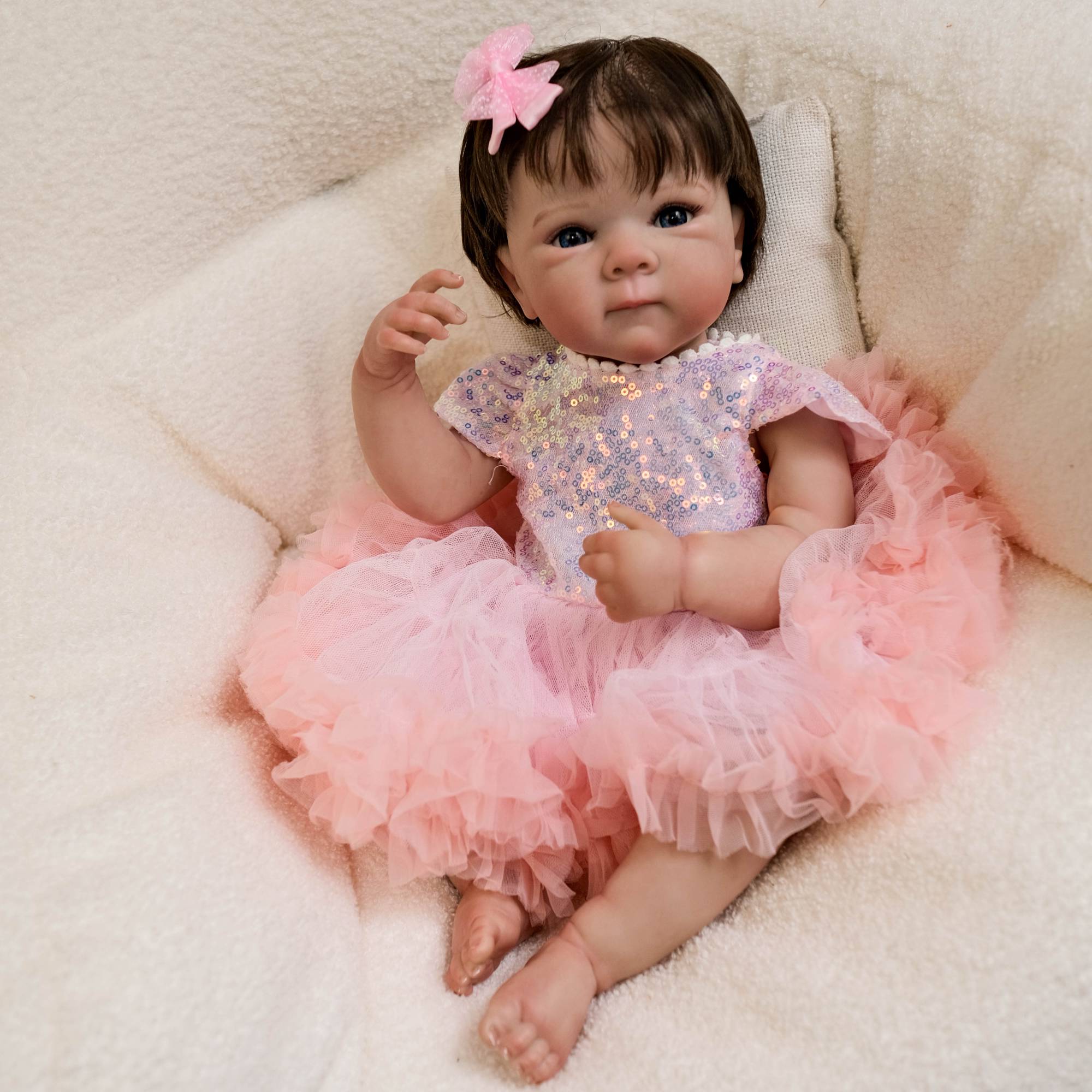 Boneca Bebê Reborn Vicky Greenlucky