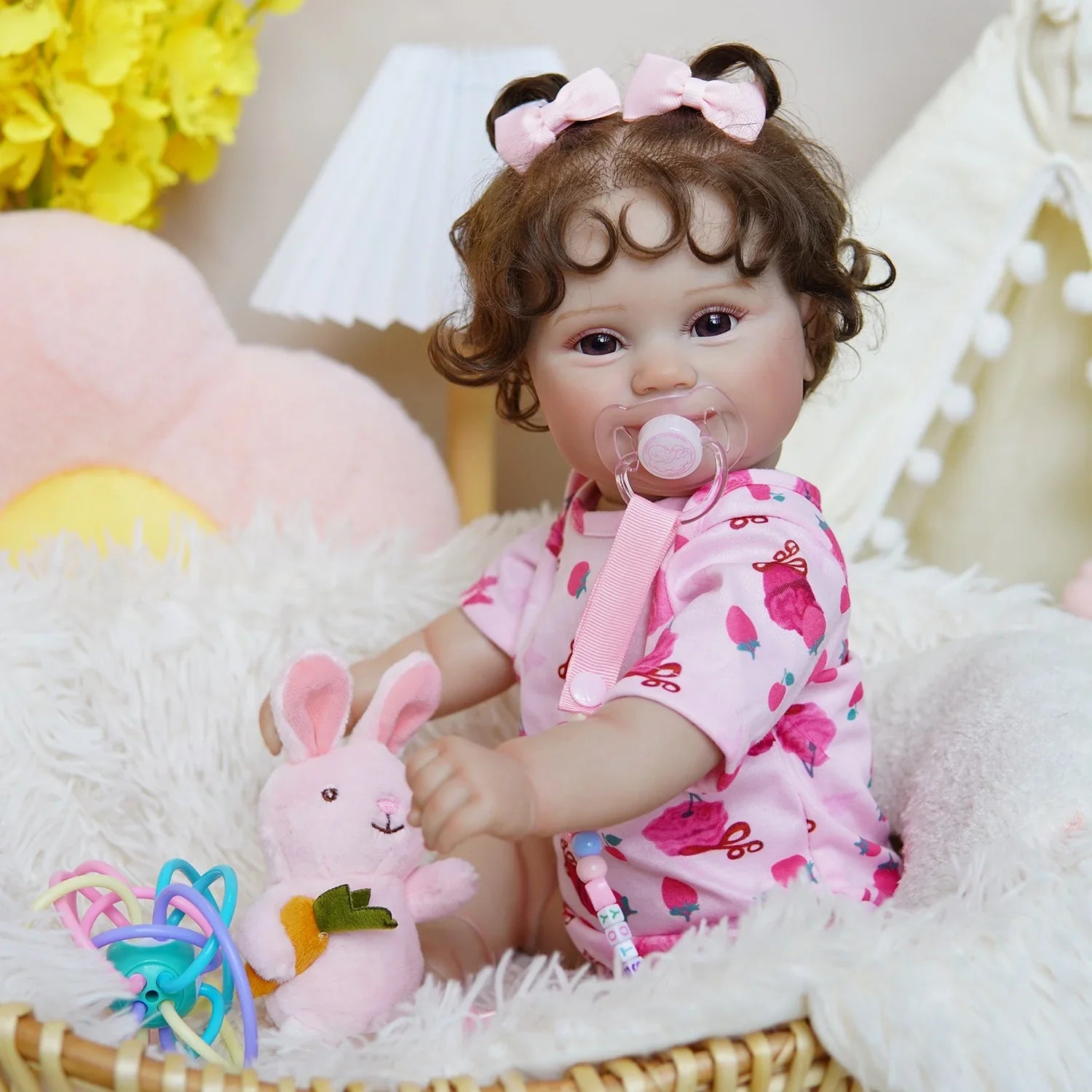 Boneca Bebê Reborn Juju Greenlucky