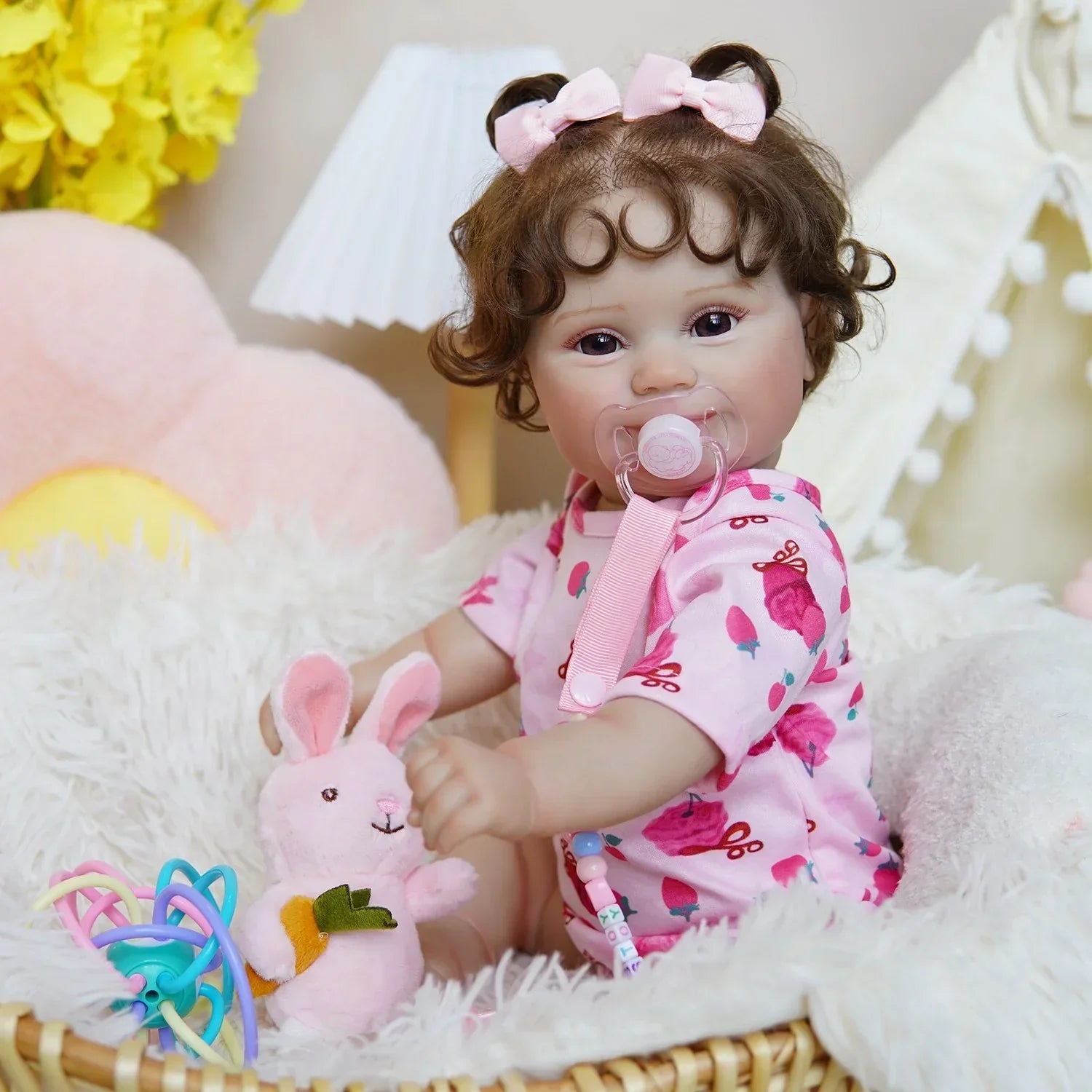 Boneca Bebê Reborn Juju Greenlucky