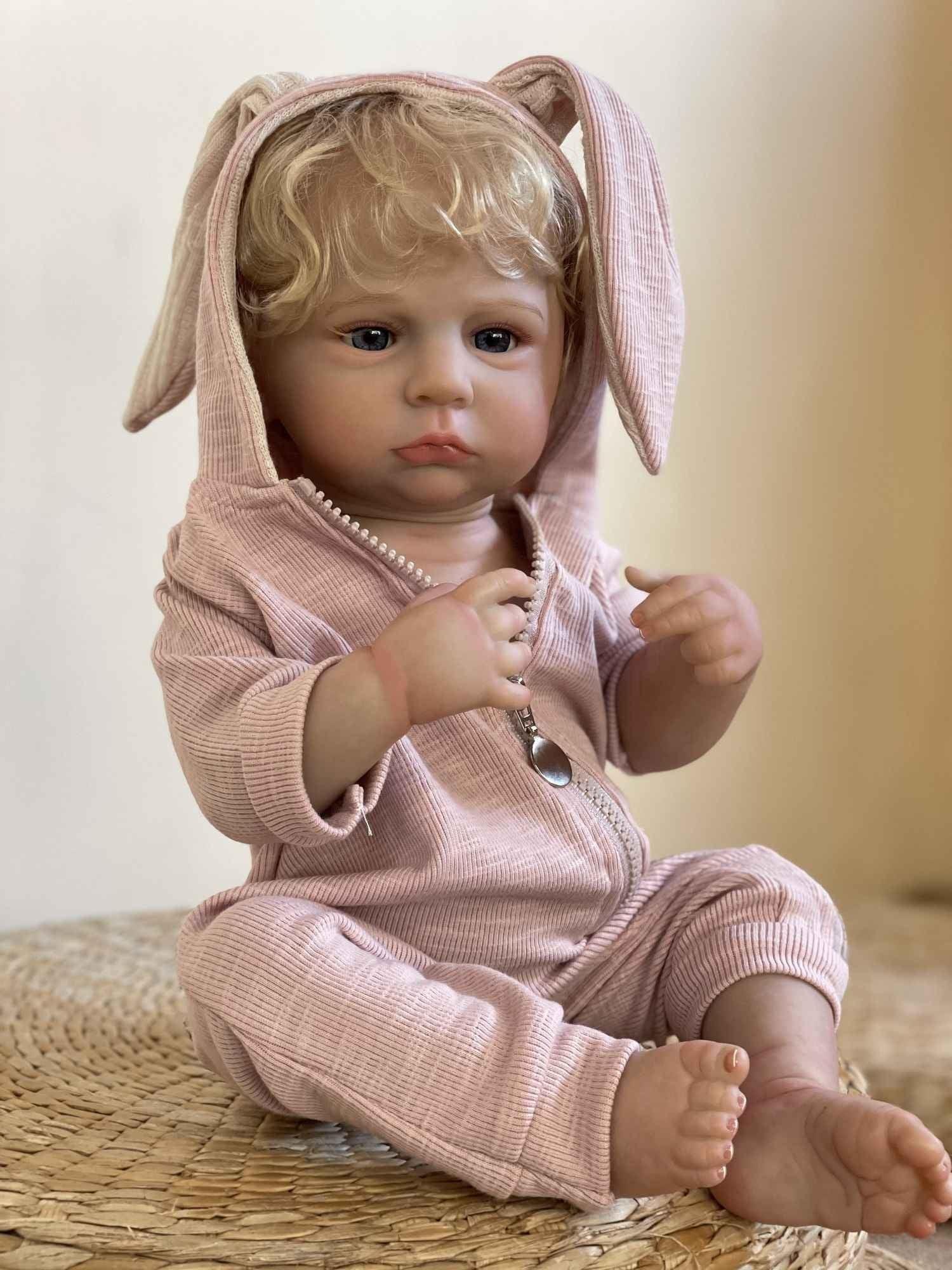 Boneca Bebê Reborn Zangadinha Greenlucky