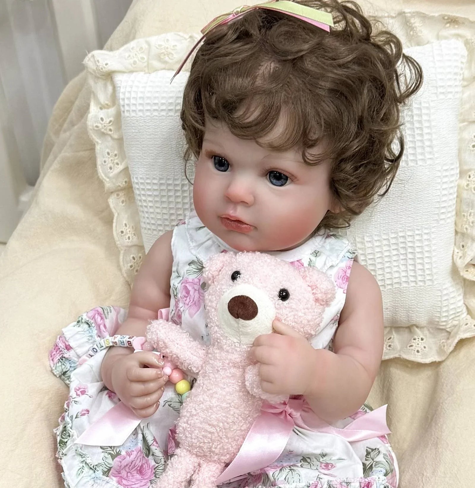 Boneca Bebê Reborn Eva Greenlucky