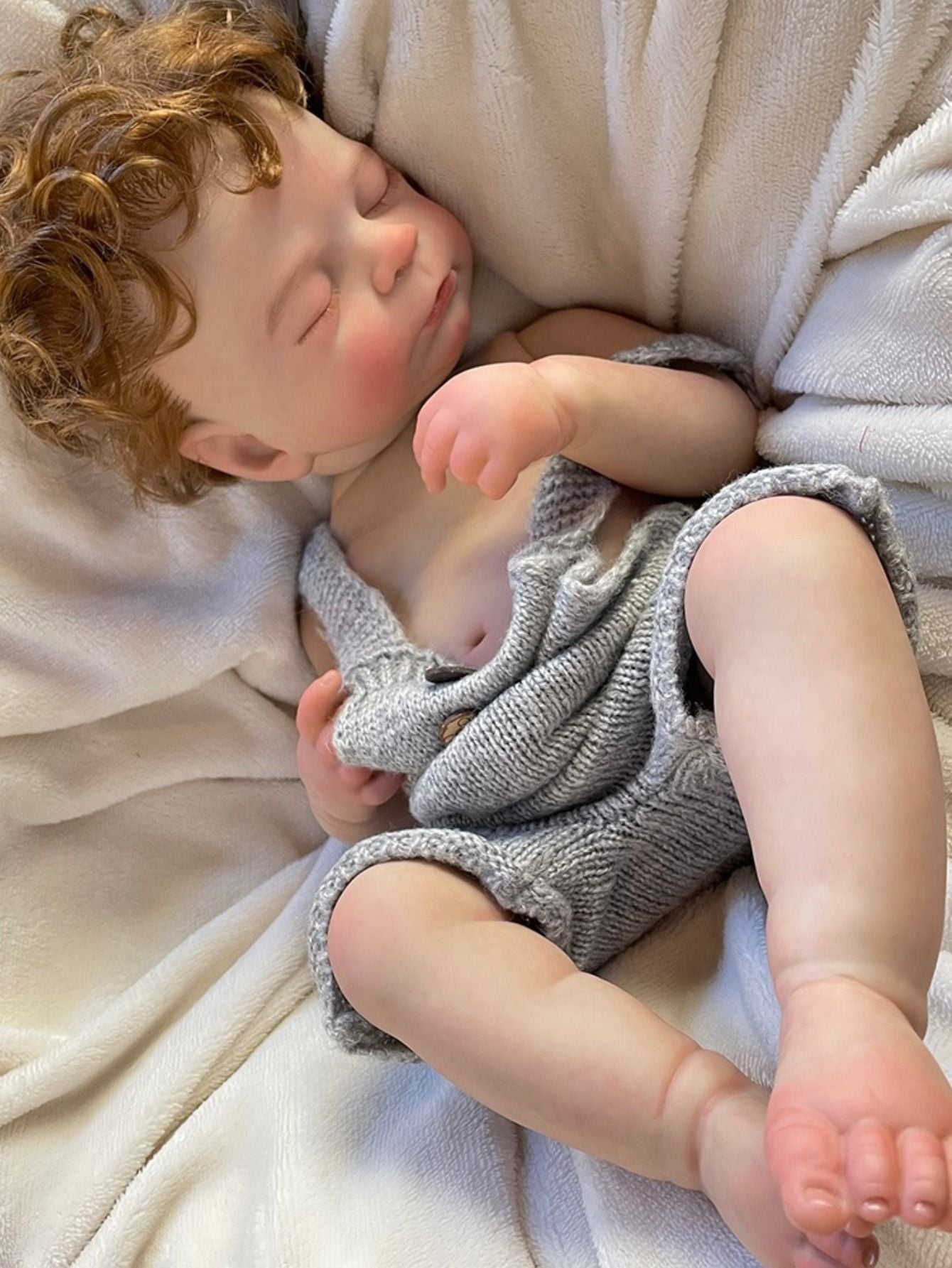 Boneca Bebê Reborn Menino Theo Greenlucky