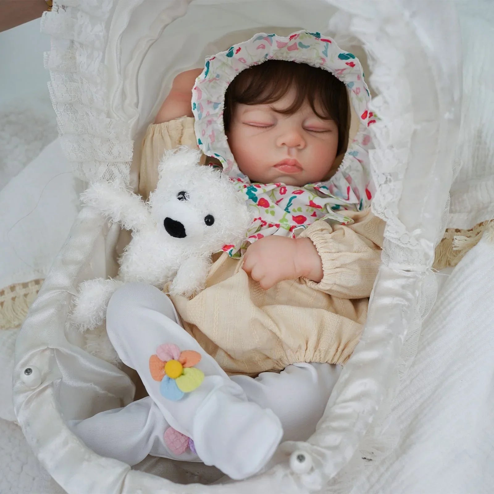 Boneca Bebê Reborn Lari Greenlucky