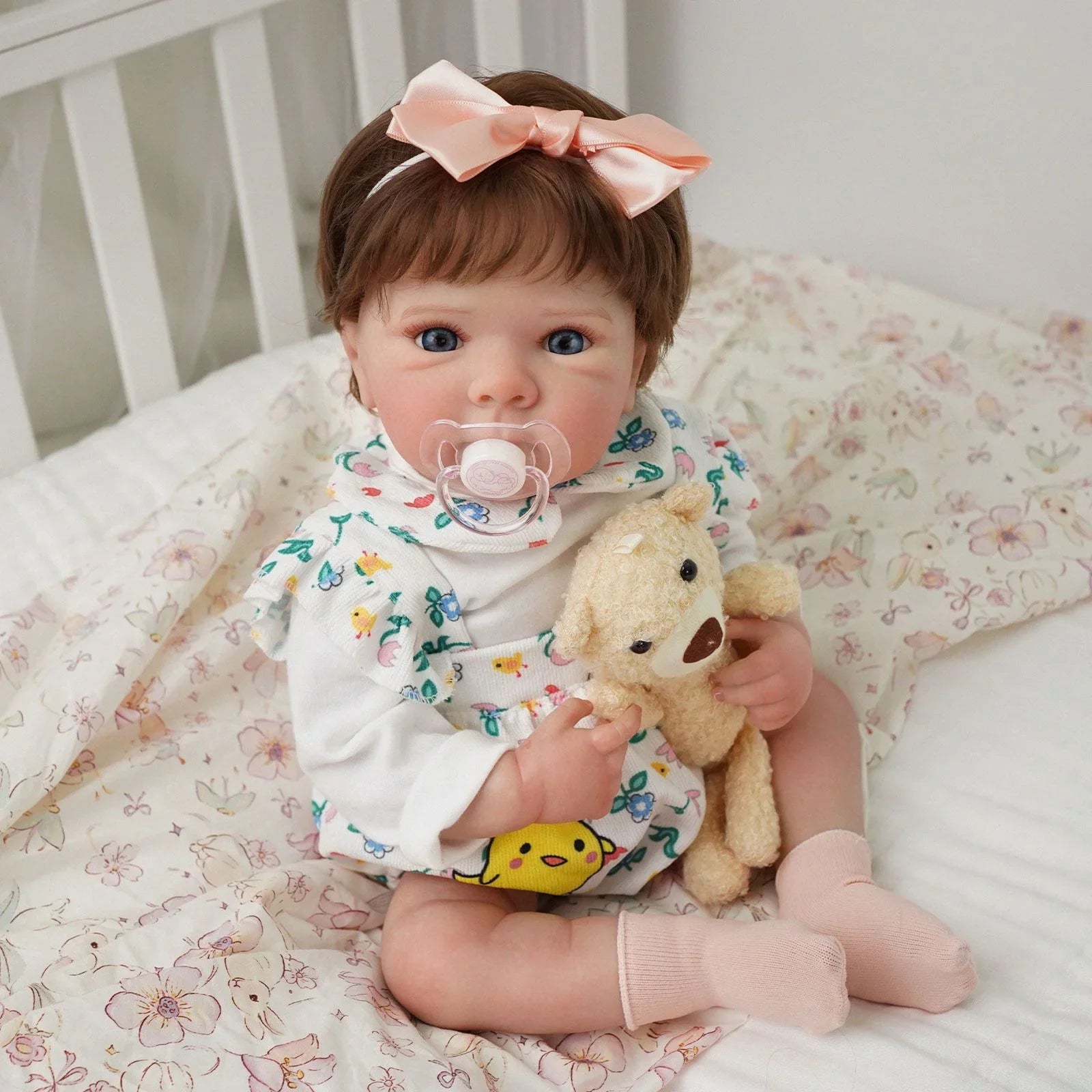 Boneca Bebê Reborn Lizzy Greenlucky