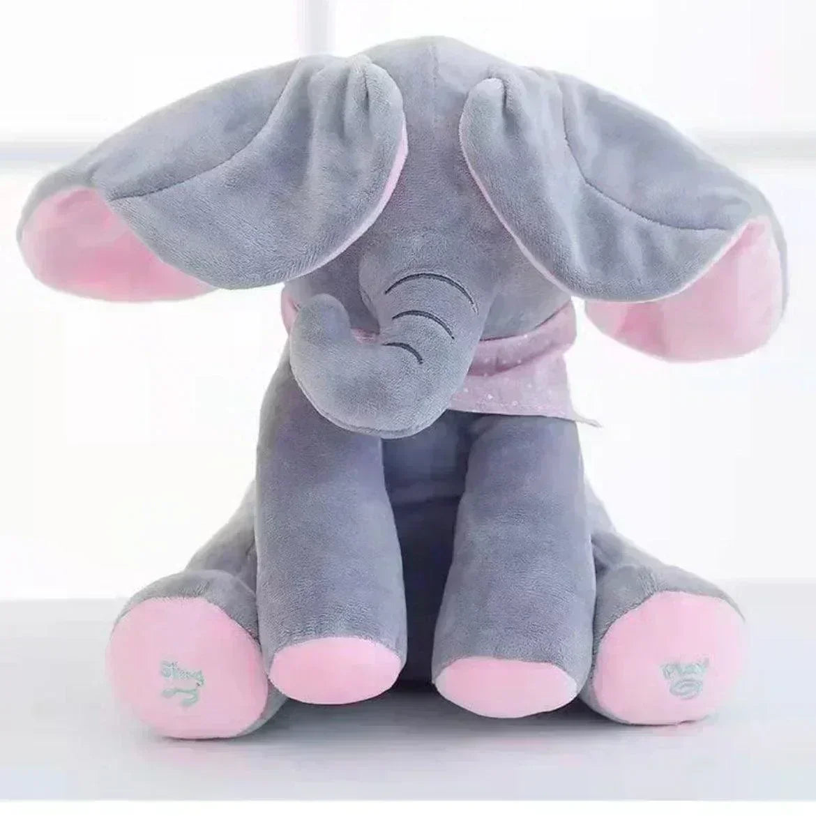 FantEsconde - O Elefante de Pelúcia Interativo que Brinca de Esconde-Esconde