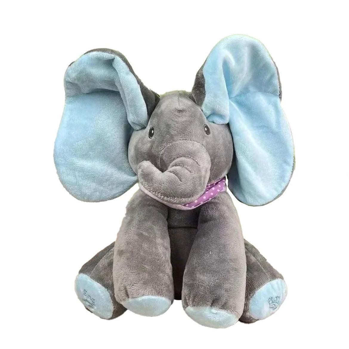 FantEsconde - O Elefante de Pelúcia Interativo que Brinca de Esconde-Esconde