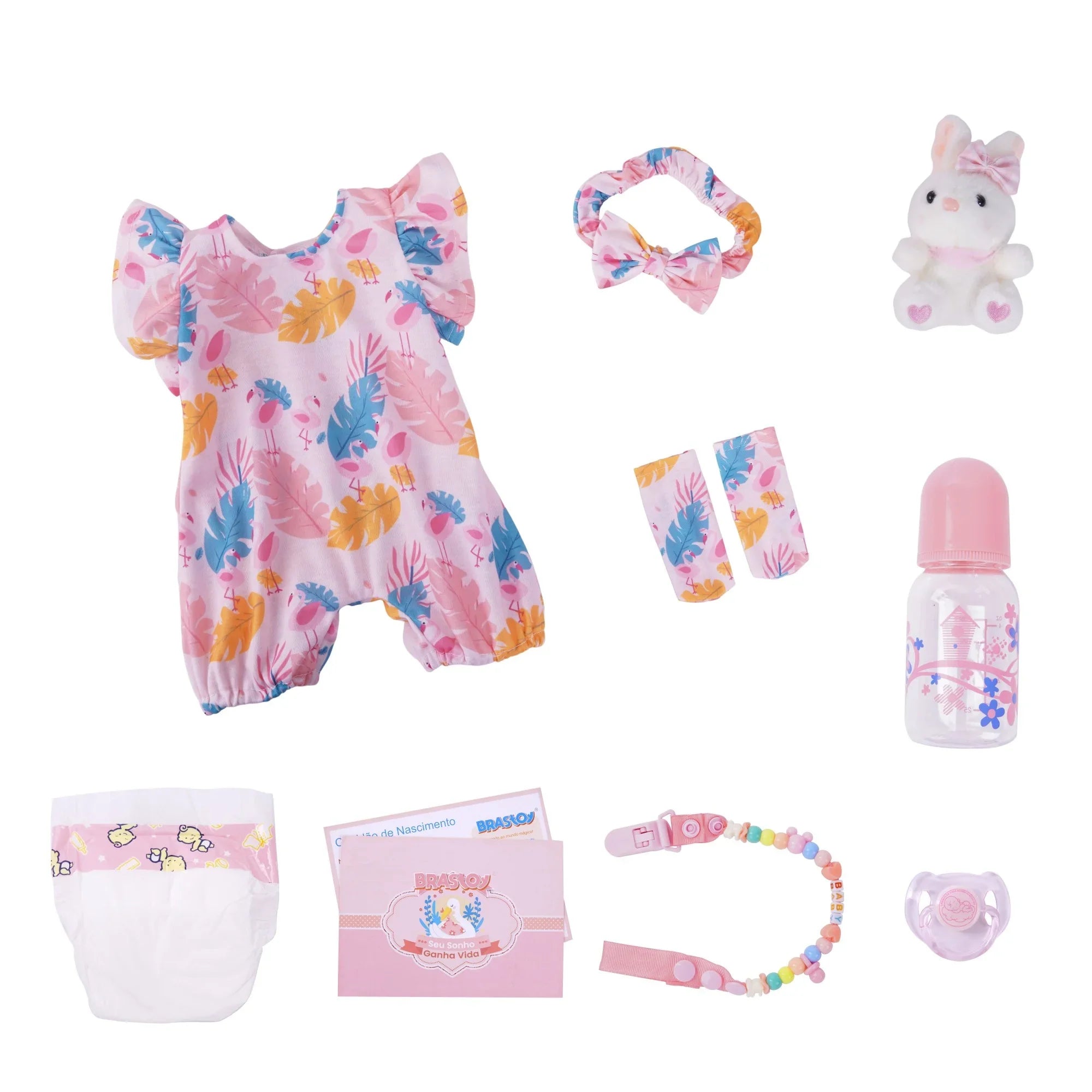 Boneca Bebê Reborn Sol - Vinil de Silicone Macio Realista