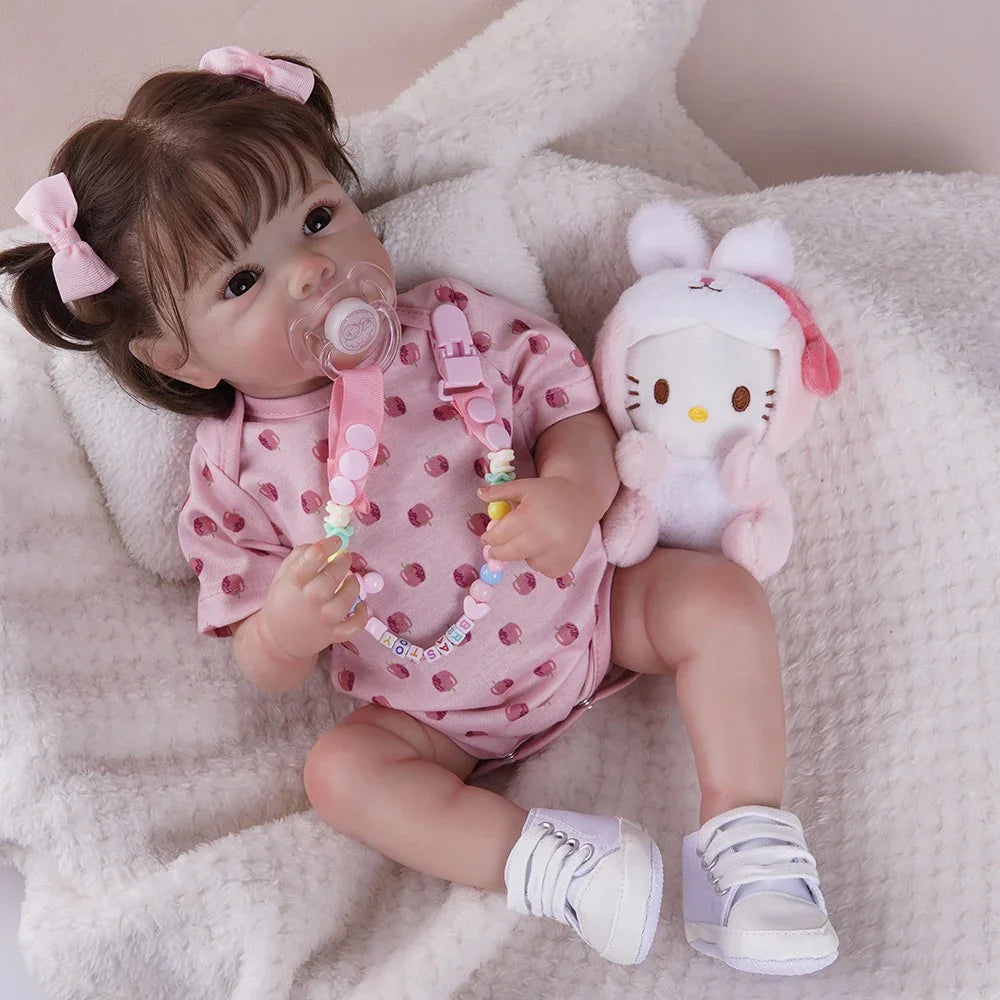 Boneca Bebê Reborn Flavinha Greenlucky