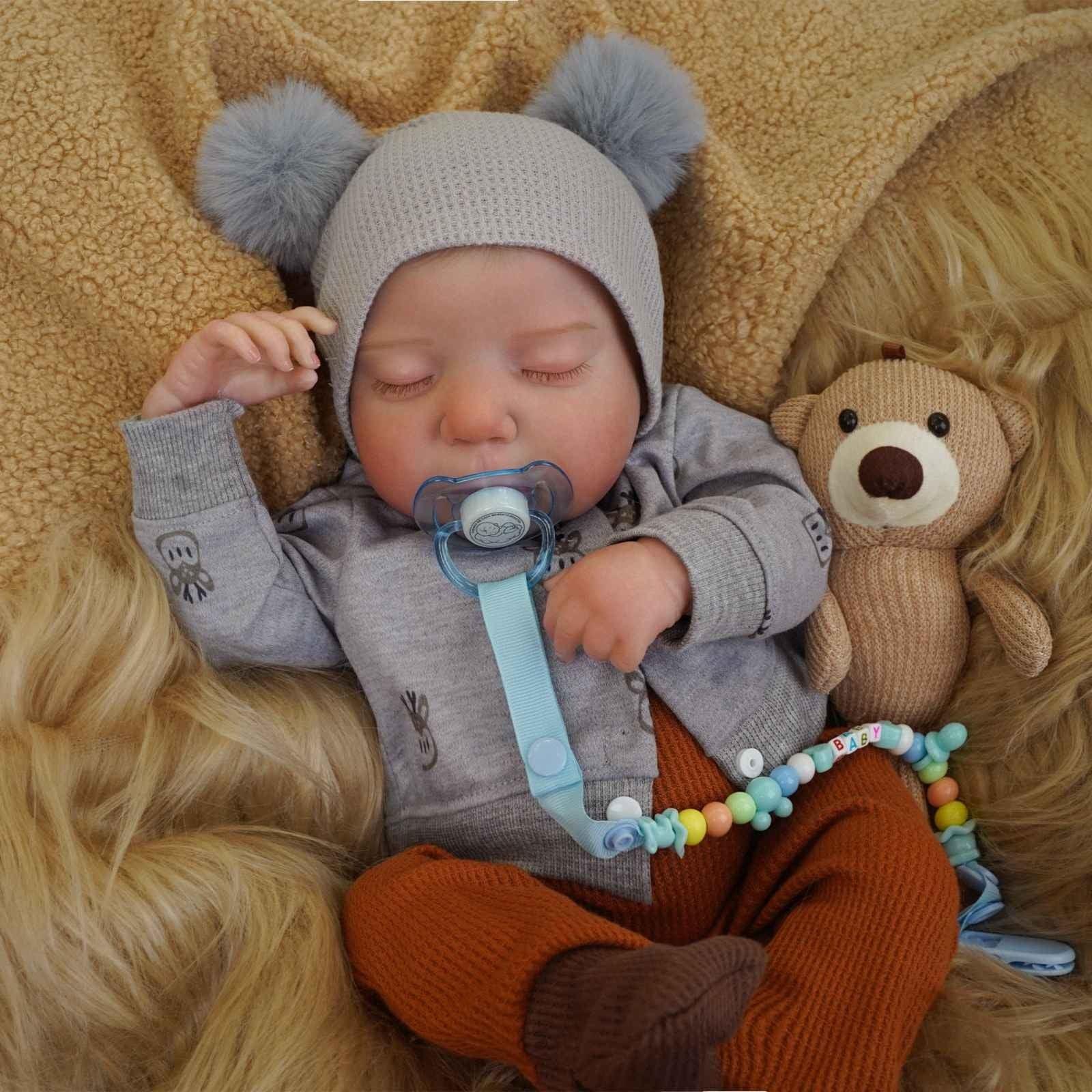 Bebê Reborn Menino Davi Greenlucky