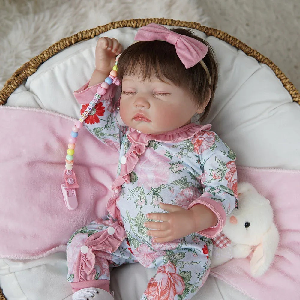 Boneca Bebê Reborn Alana Greenlucky