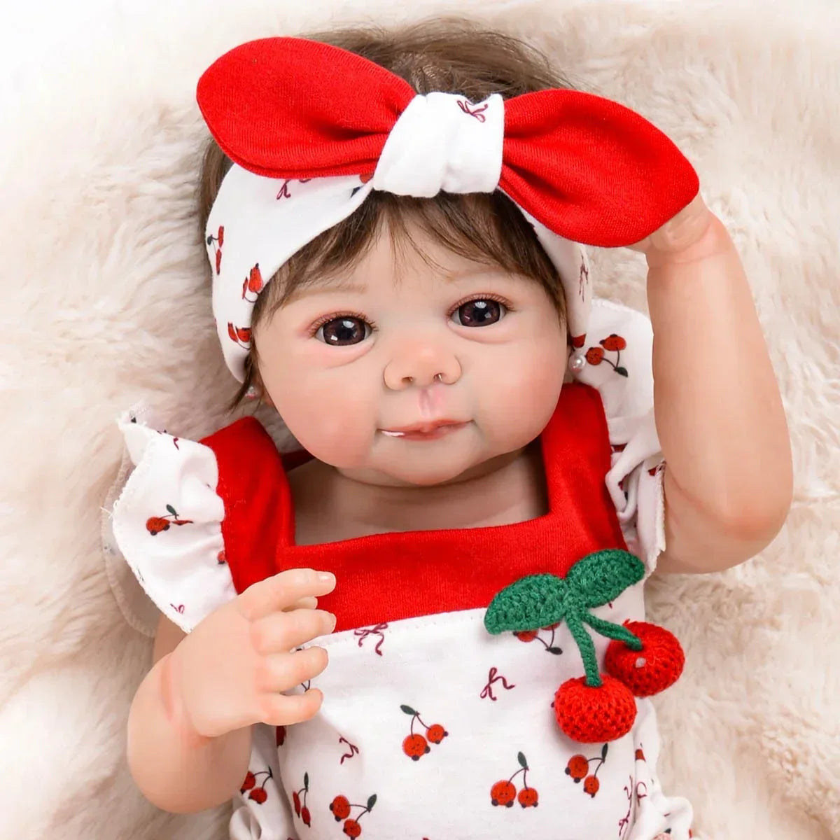 Boneca Bebê Reborn Duda Greenlucky