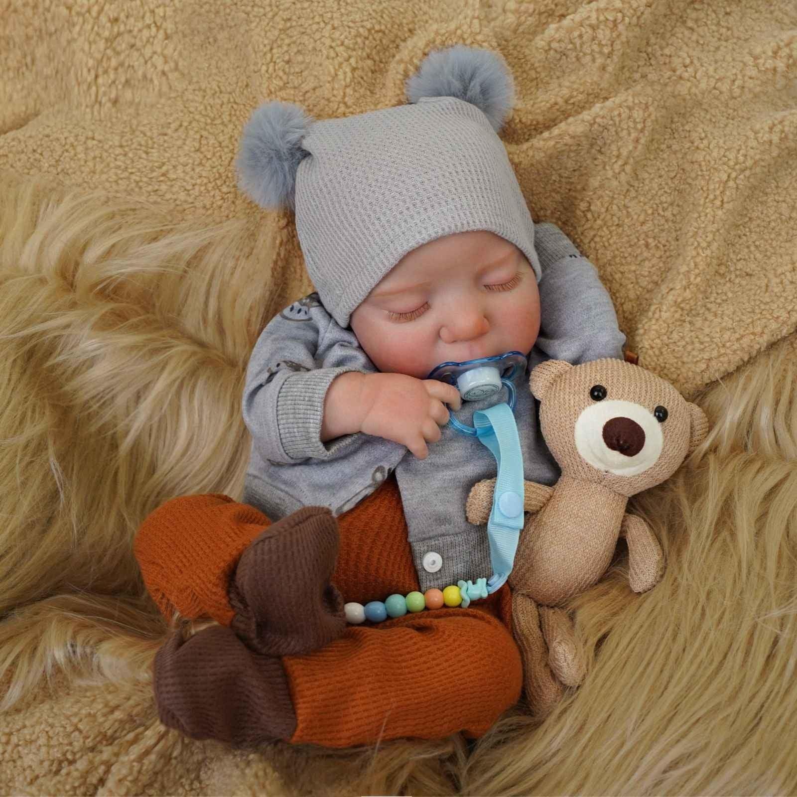 Bebê Reborn Menino Davi Greenlucky