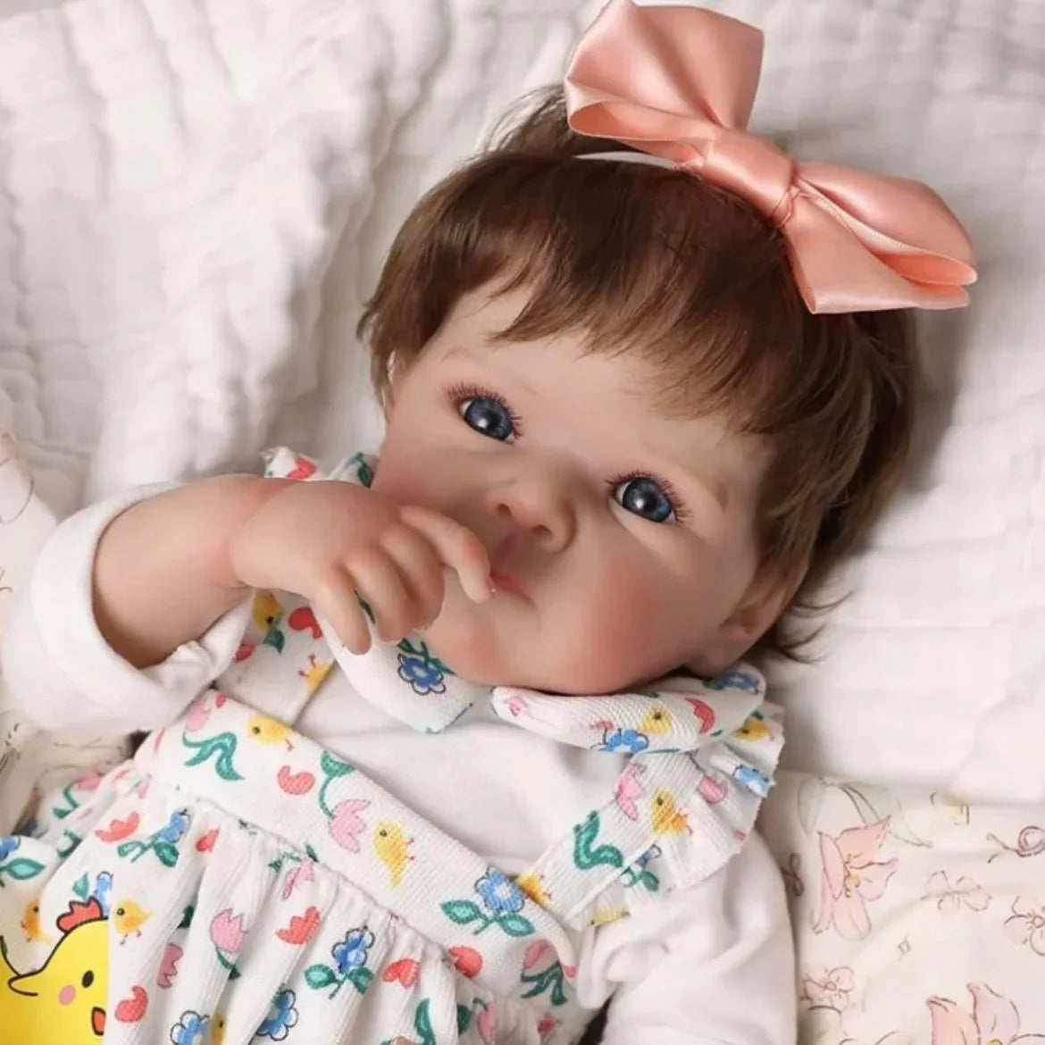 Boneca Bebê Reborn Lizzy Greenlucky